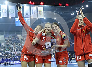 HANDBALL WOMEN EHF CHAMPIONS LEAGUE FINAL 4 Ã¢â¬â ZRK BUDUCNOST PODGORICA vs. ZRK VARDAR SKOPJE